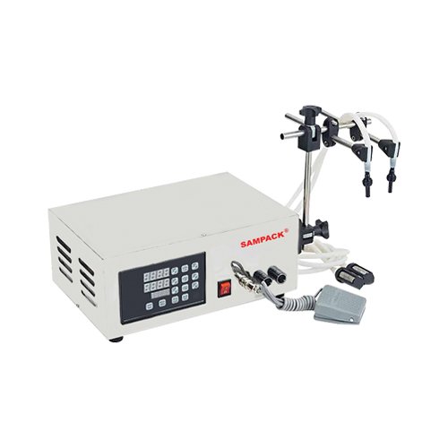 Double Head Digital Liquid Filling Machine Packaging Machine